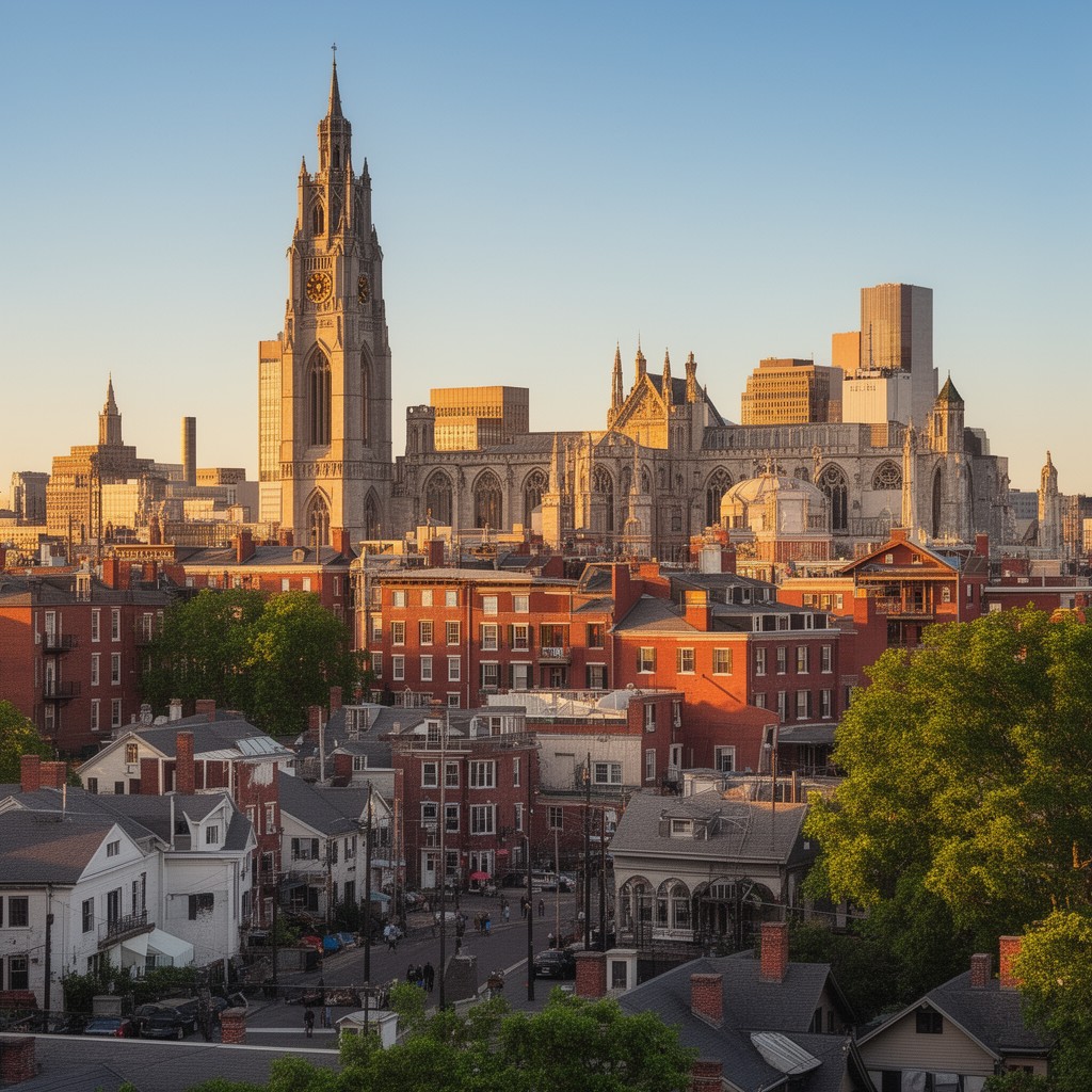 AI-generated illustration of City of Presidents
