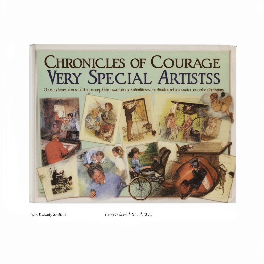 AI-generated illustration of Chronicles of Courage: Very Special Artists