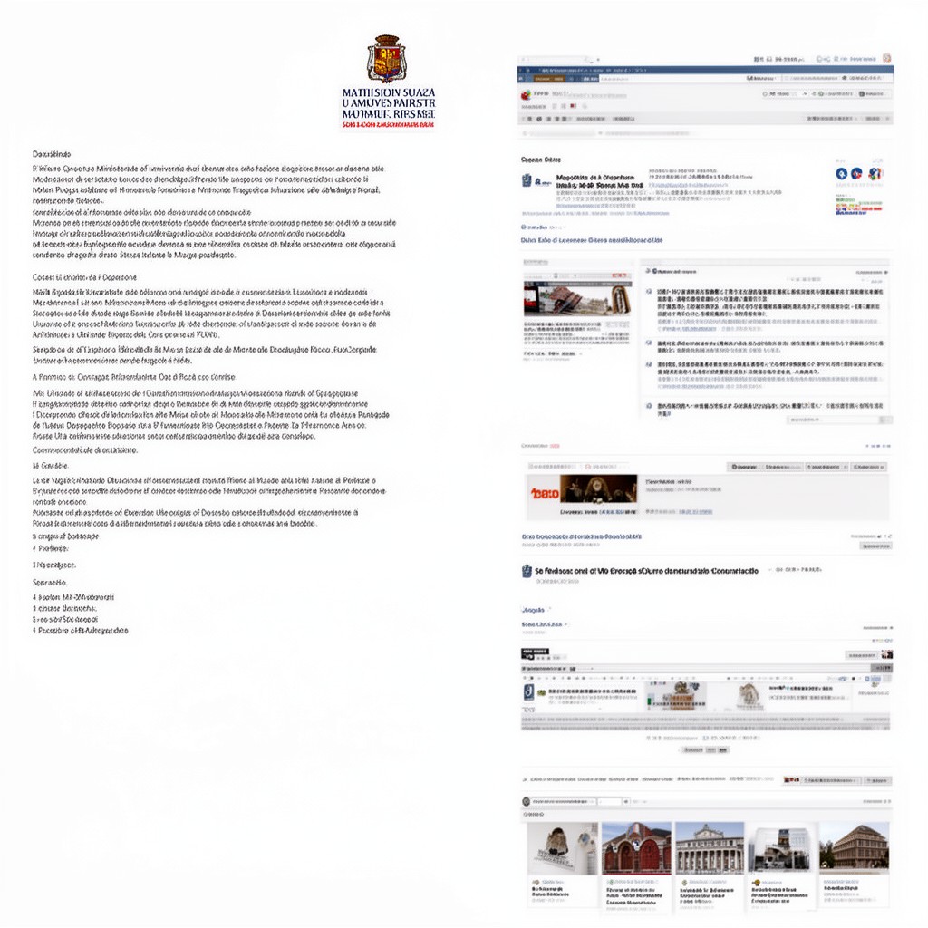 AI-generated illustration of Italian Ministry of Universities and Research