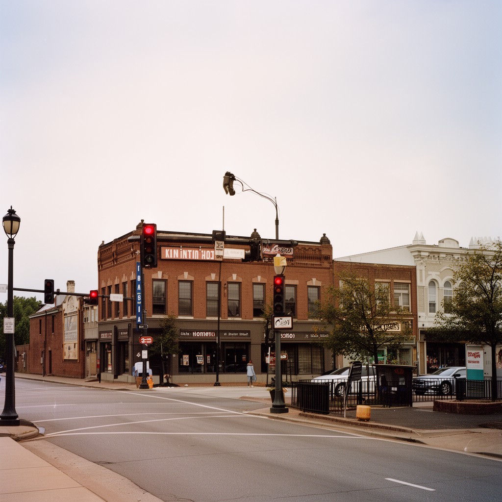 AI-generated illustration of Kinston, North Carolina, United States