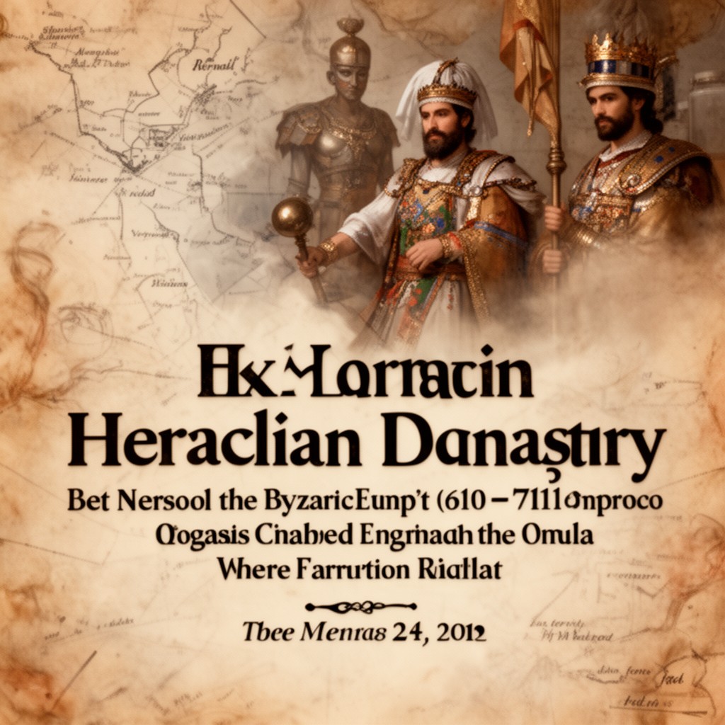 AI-generated illustration of Heraclian dynasty