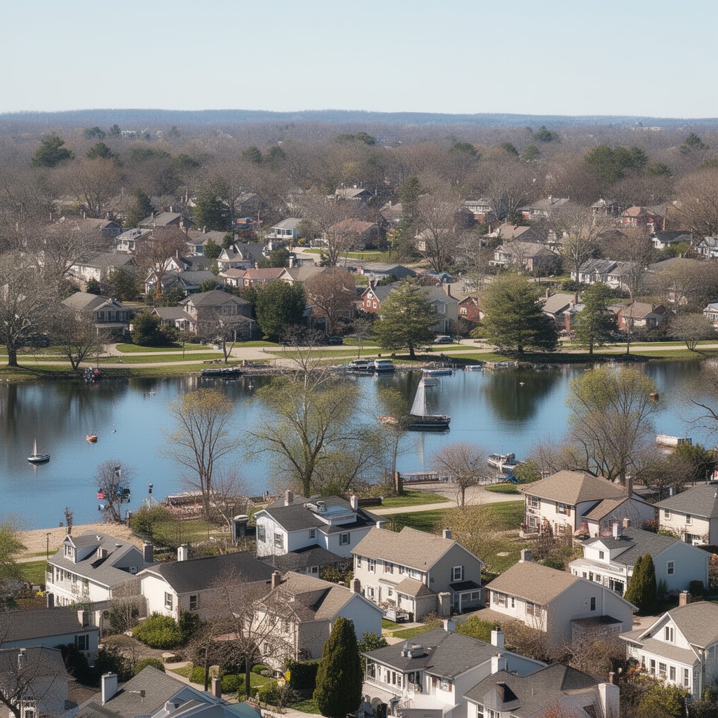 AI-generated illustration of Verona, New Jersey