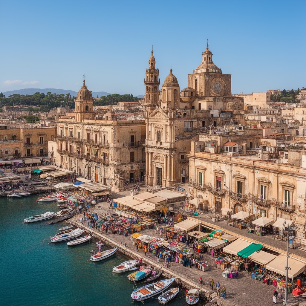 AI-generated illustration of Palermo