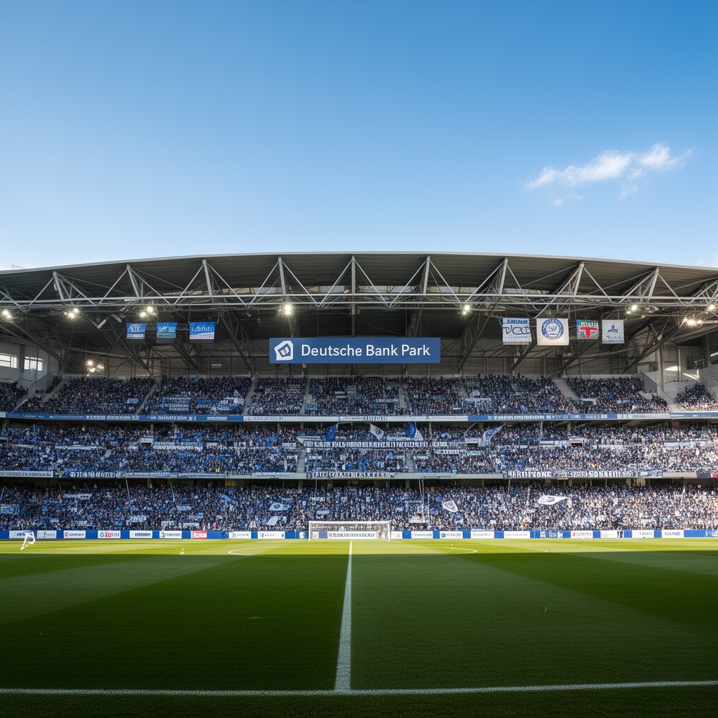 AI-generated illustration of Deutsche Bank Park