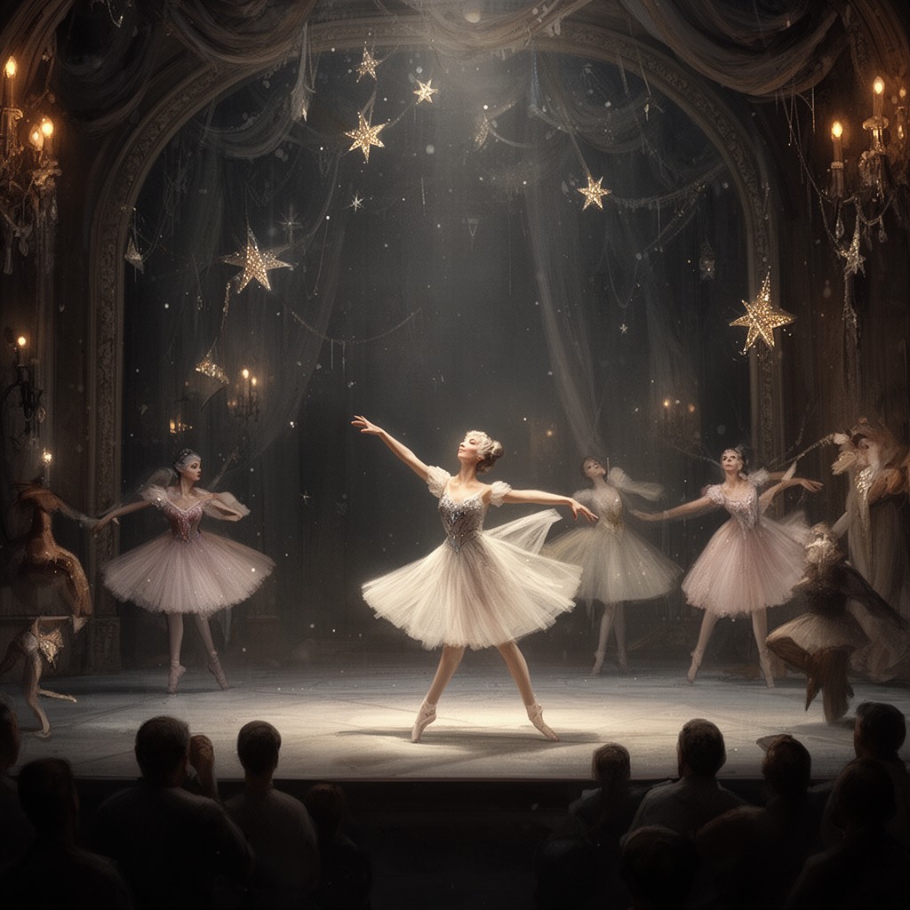 AI-generated illustration of “La Valse”