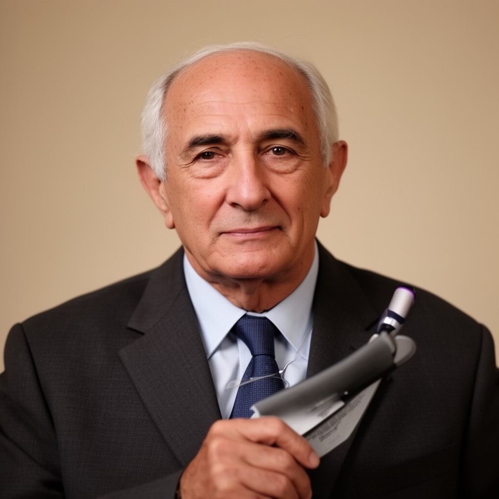 AI-generated illustration of Moshe Kol