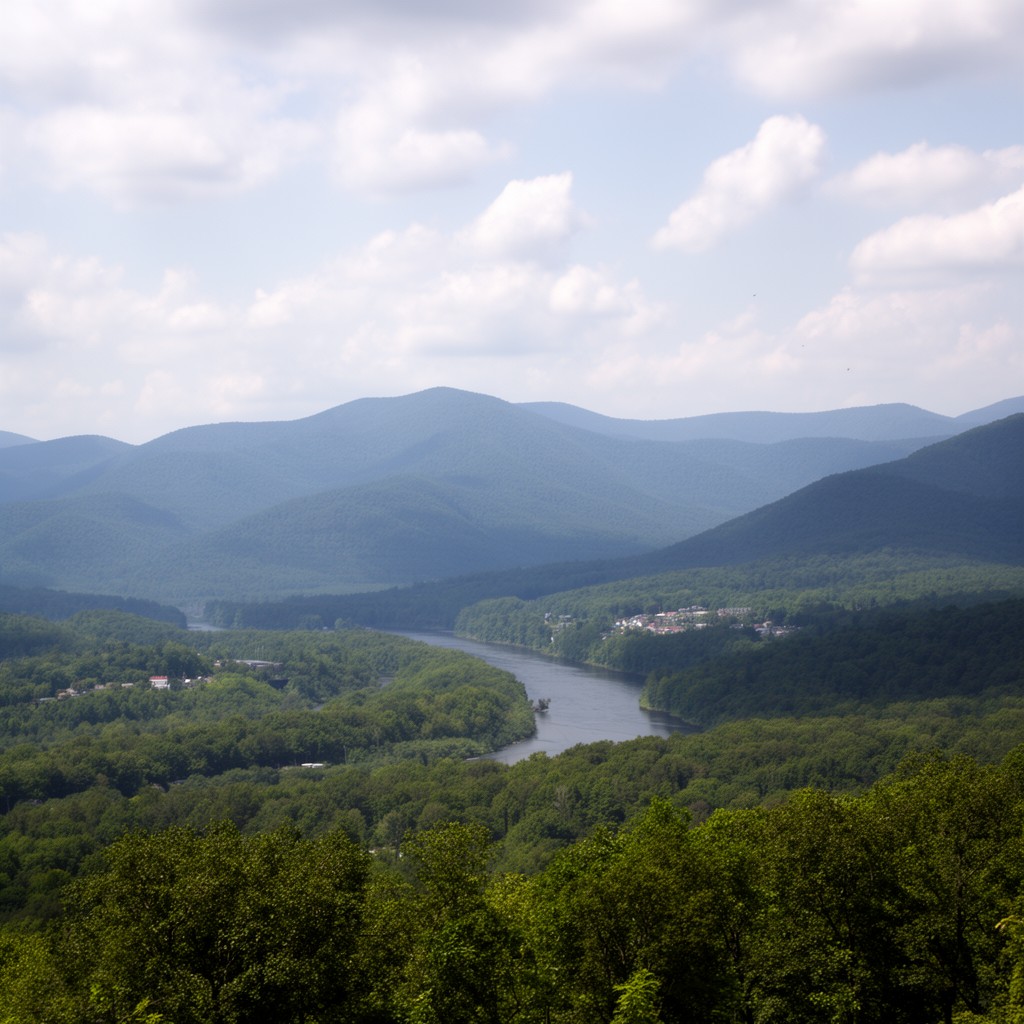 AI-generated illustration of Pocahontas County