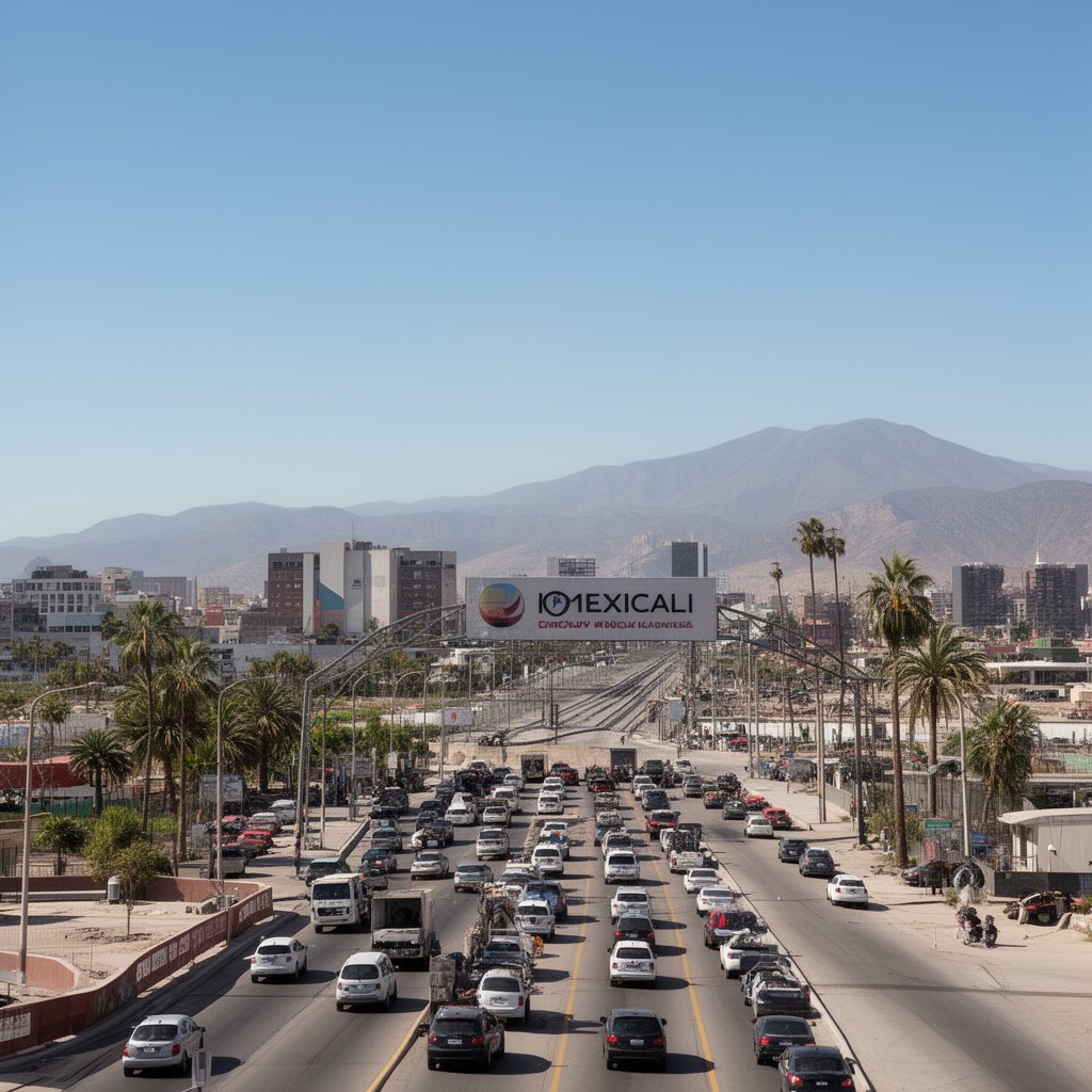 AI-generated illustration of Mexicali