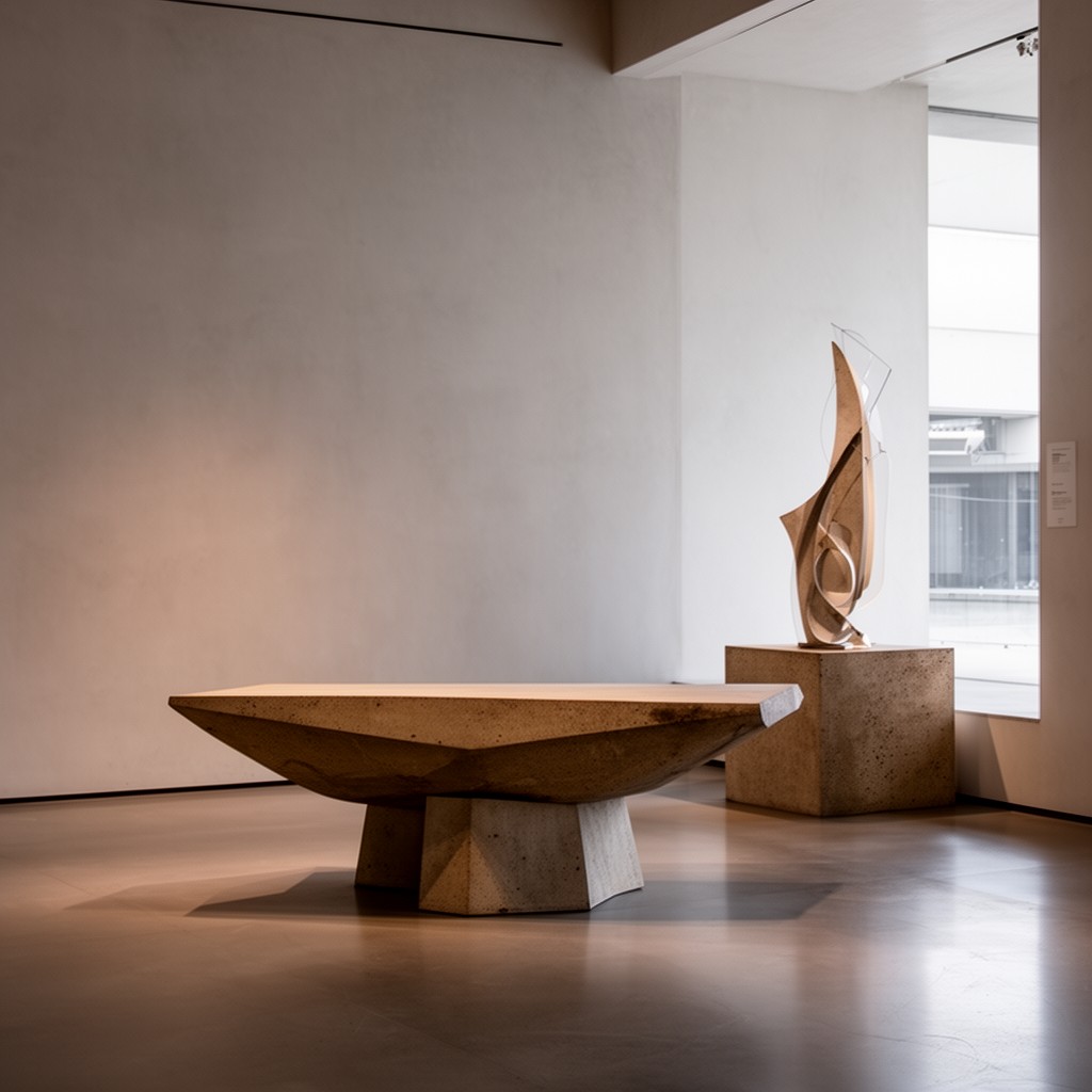 AI-generated illustration of Isamu Noguchi