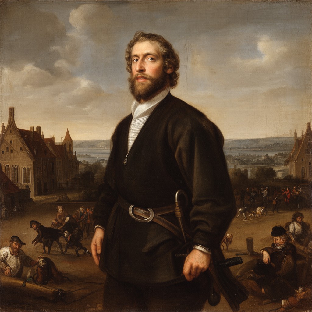 AI-generated illustration of Esaias van de Velde