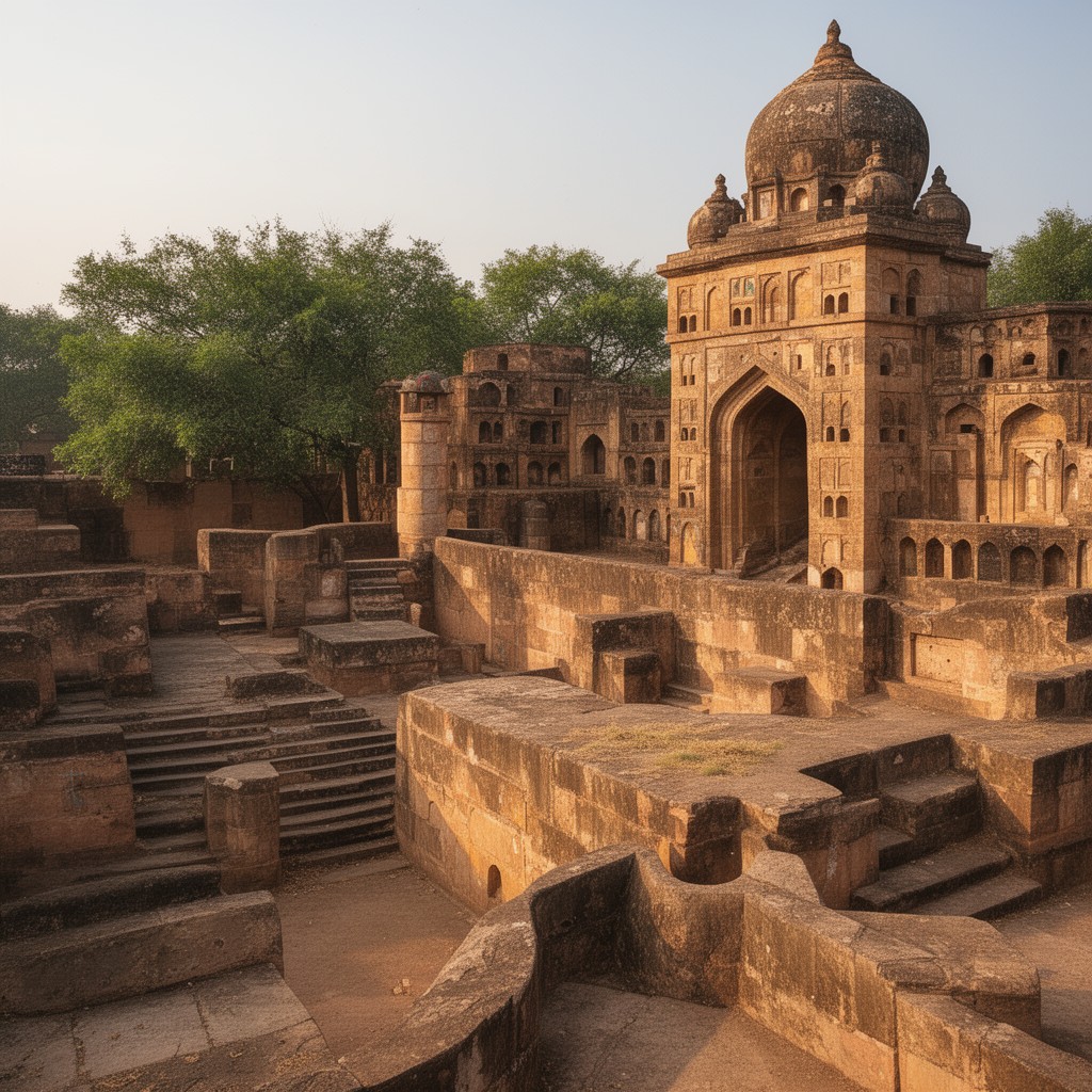 AI-generated illustration of Tughlaq dynasty