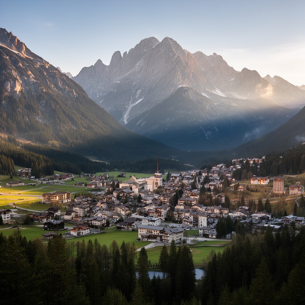 AI-generated illustration of Garmisch-Partenkirchen