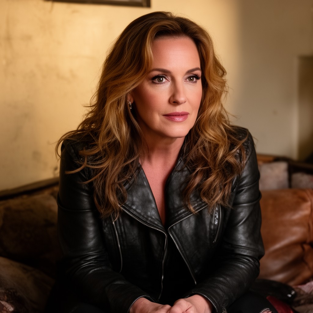 AI-generated illustration of Katey Sagal