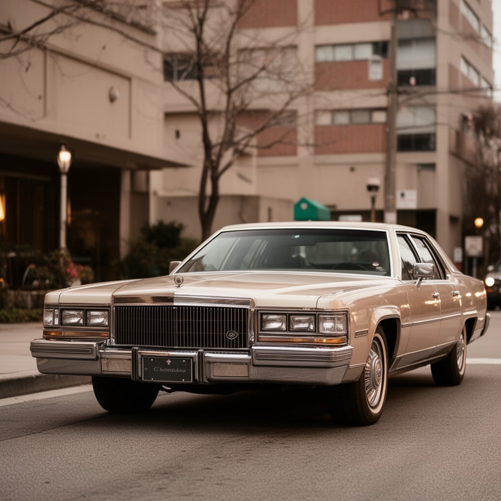 AI-generated illustration of Cadillac Brougham
