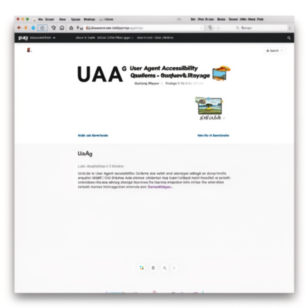 AI-generated illustration of UAAG