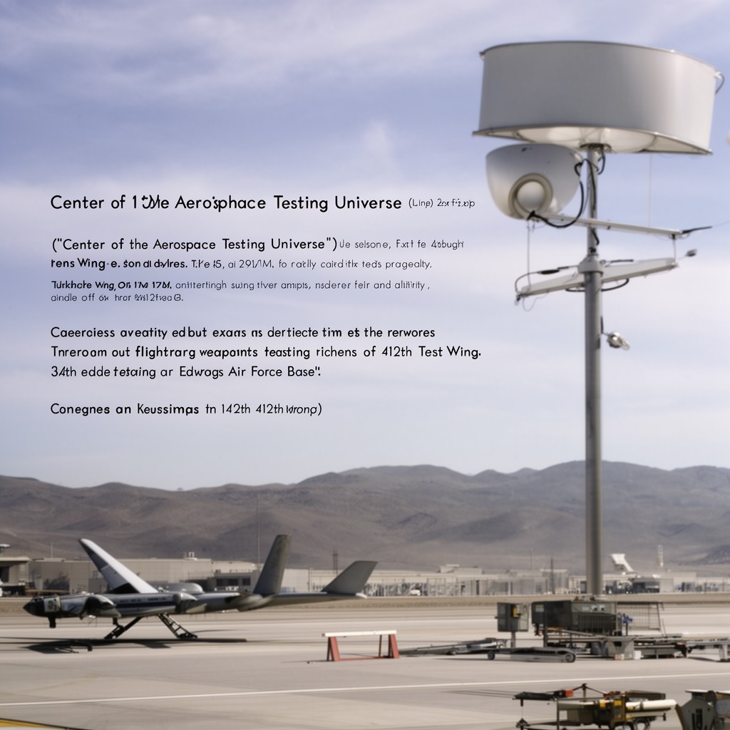 AI-generated illustration of Center of the Aerospace Testing Universe
