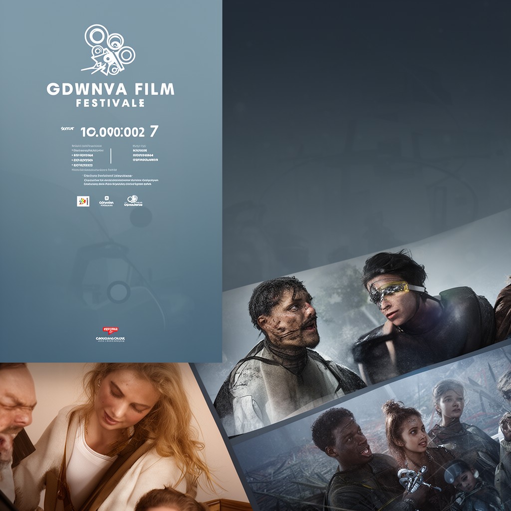 AI-generated illustration of Gdynia Film Festival