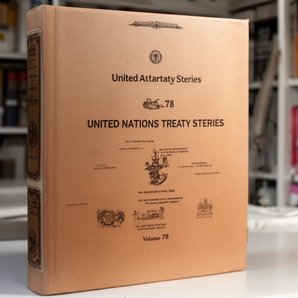 AI-generated illustration of United Nations Treaty Series, volume 78