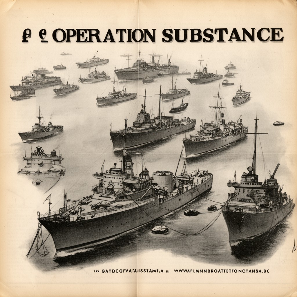 AI-generated illustration of Operation Substance