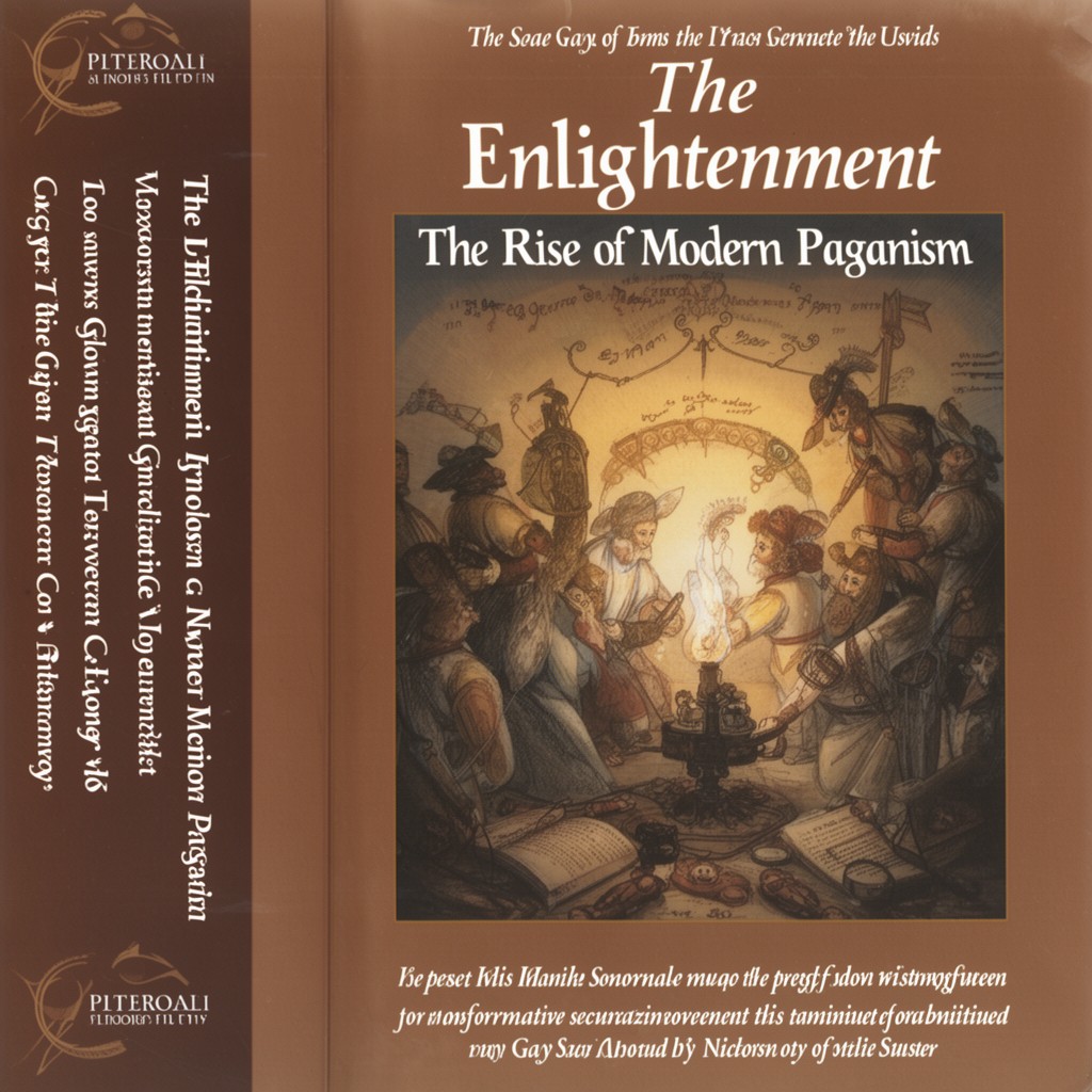 AI-generated illustration of The Enlightenment: The Rise of Modern Paganism