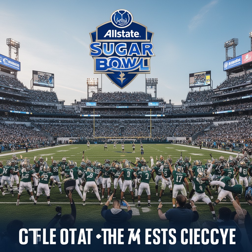 AI-generated illustration of Allstate Sugar Bowl