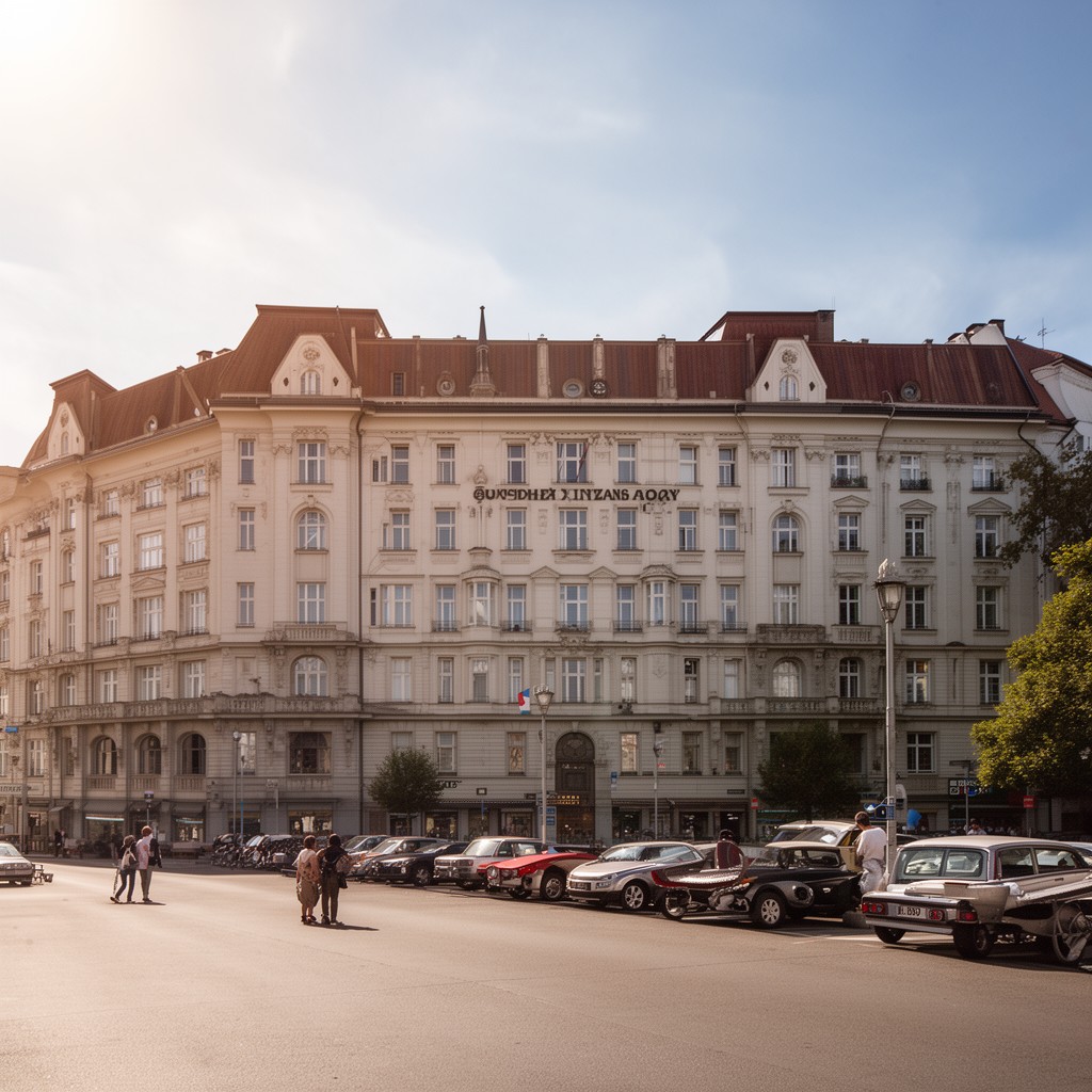 AI-generated illustration of Linz provincial government
