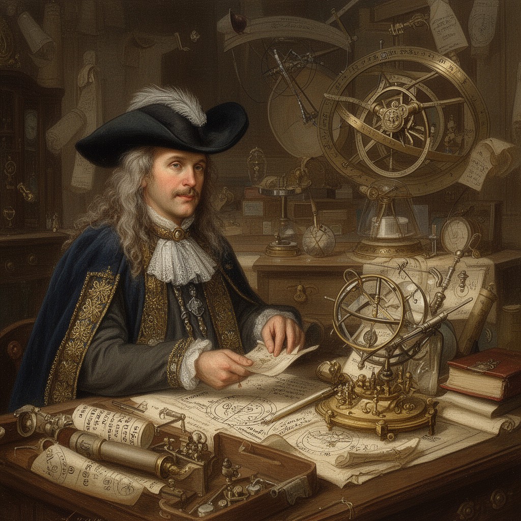 AI-generated illustration of Imperial Mathematician