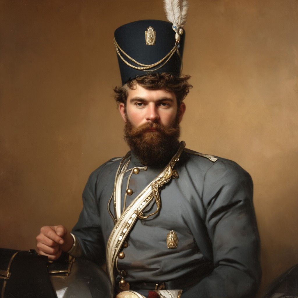 AI-generated illustration of John Nicholson