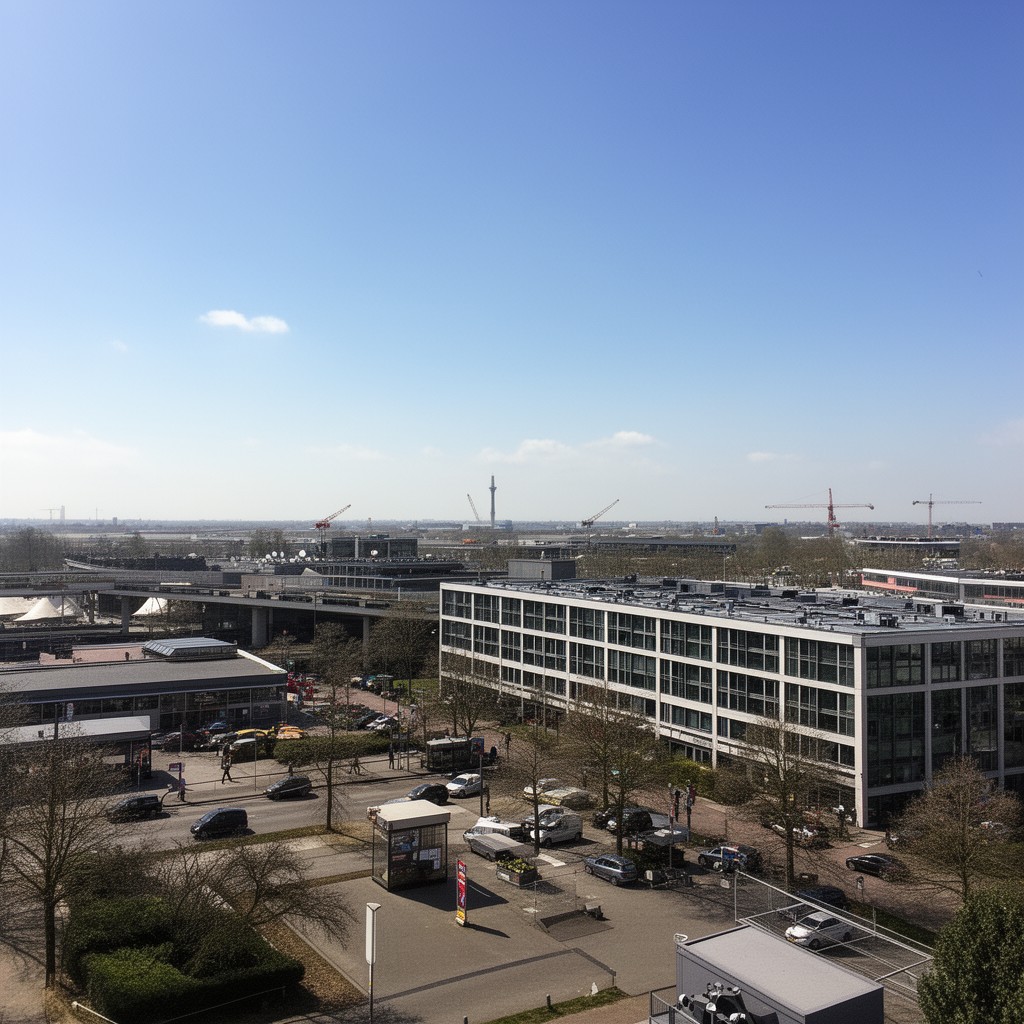 AI-generated illustration of Badhoevedorp