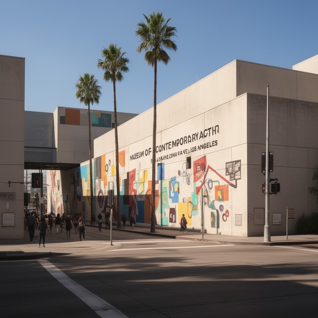 AI-generated illustration of Museum of Contemporary Art, Los Angeles