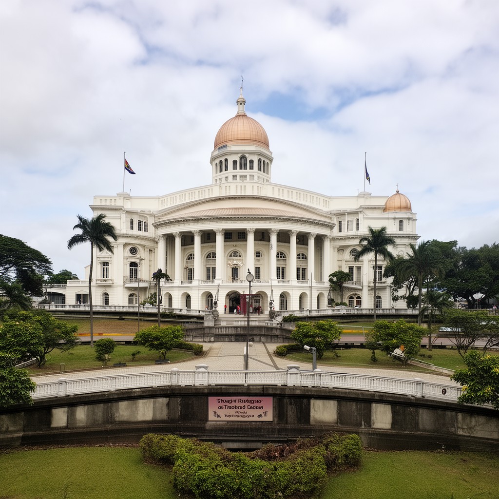 AI-generated illustration of Parliament of Trinidad and Tobago