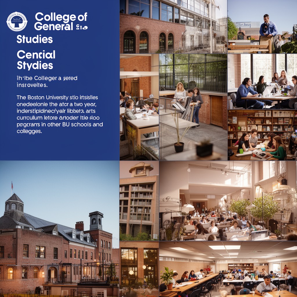 AI-generated illustration of College of General Studies