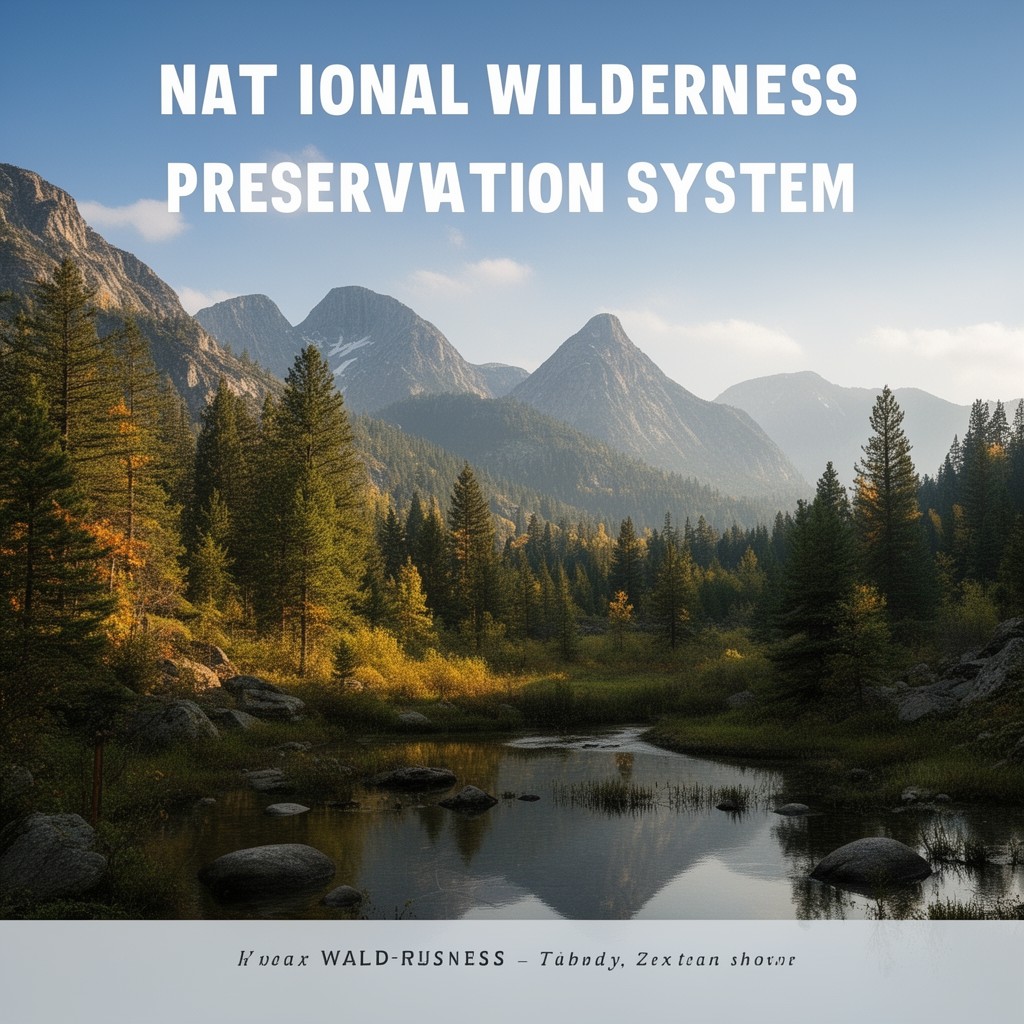 AI-generated illustration of National Wilderness Preservation System