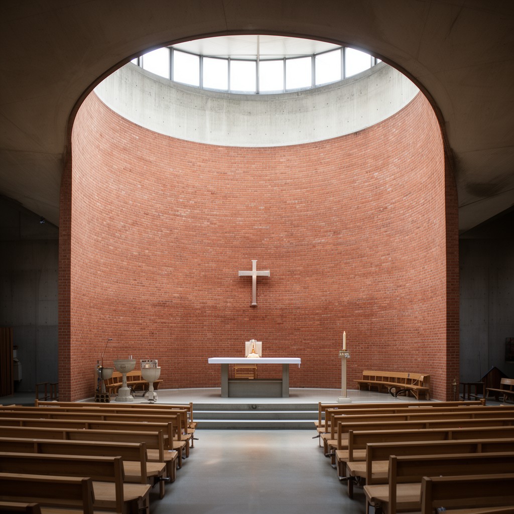 AI-generated illustration of Kresge Chapel