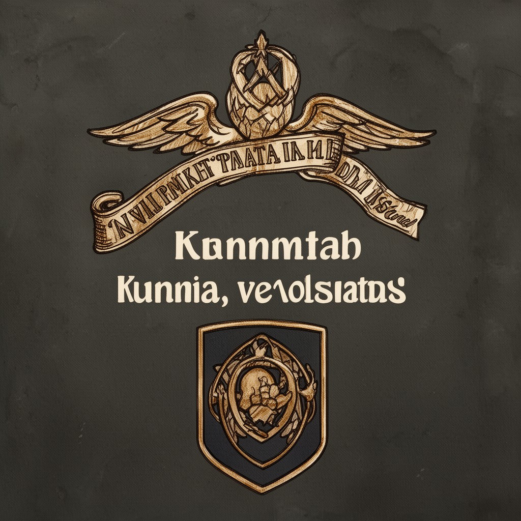 AI-generated illustration of Kunnia, velvollisuus, isänmaa
