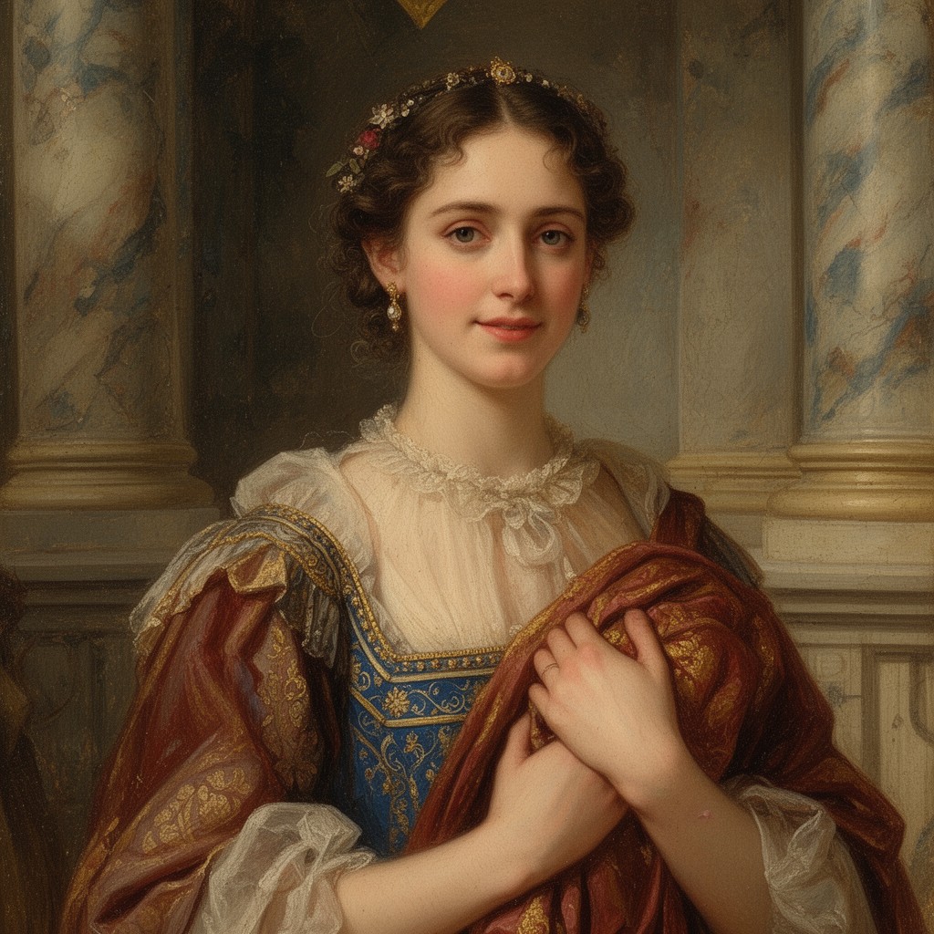 AI-generated illustration of Claudia Octavia