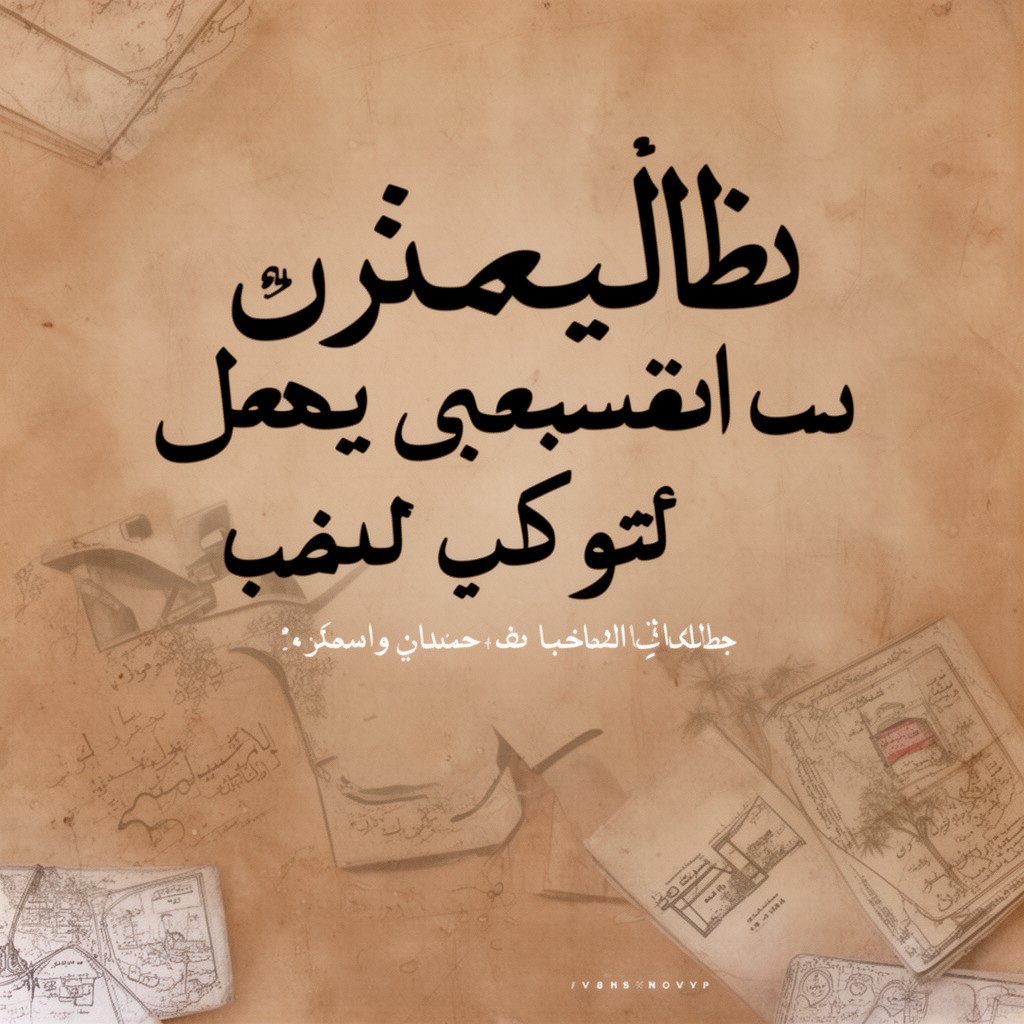 AI-generated illustration of Tihami Arabic