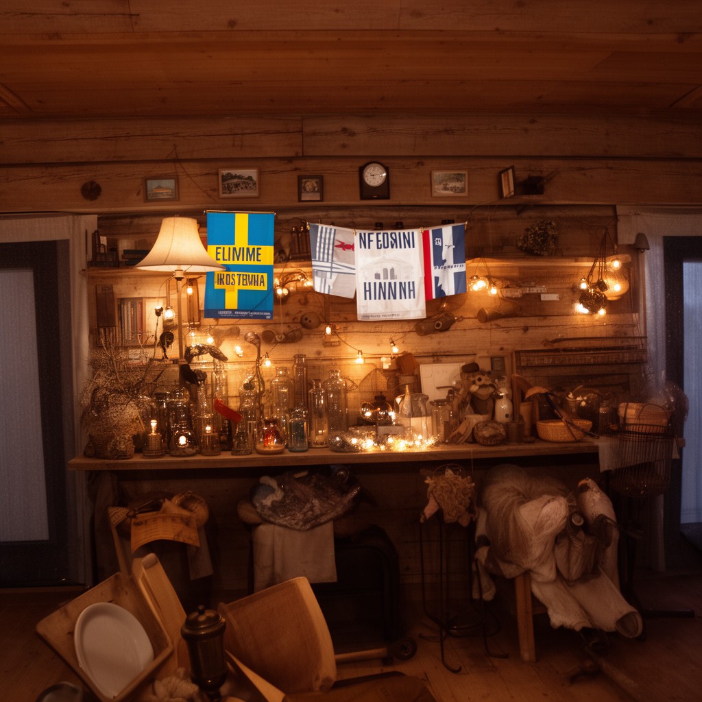 AI-generated illustration of Swedish-speaking Finns