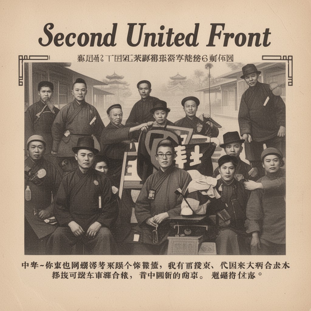AI-generated illustration of Second United Front