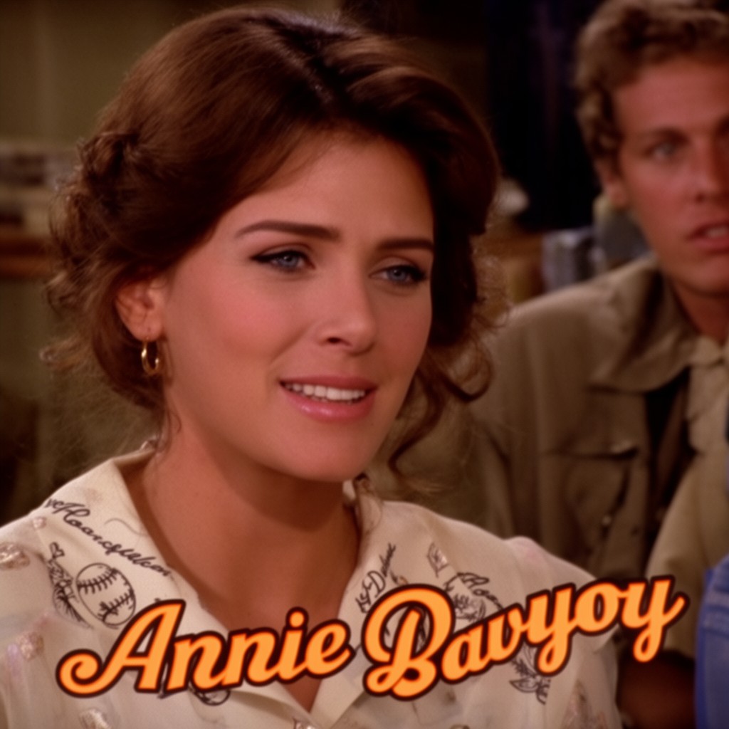 AI-generated illustration of Annie Savoy