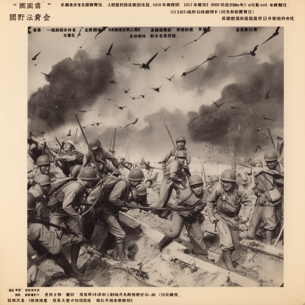 AI-generated illustration of National Revolutionary Army
