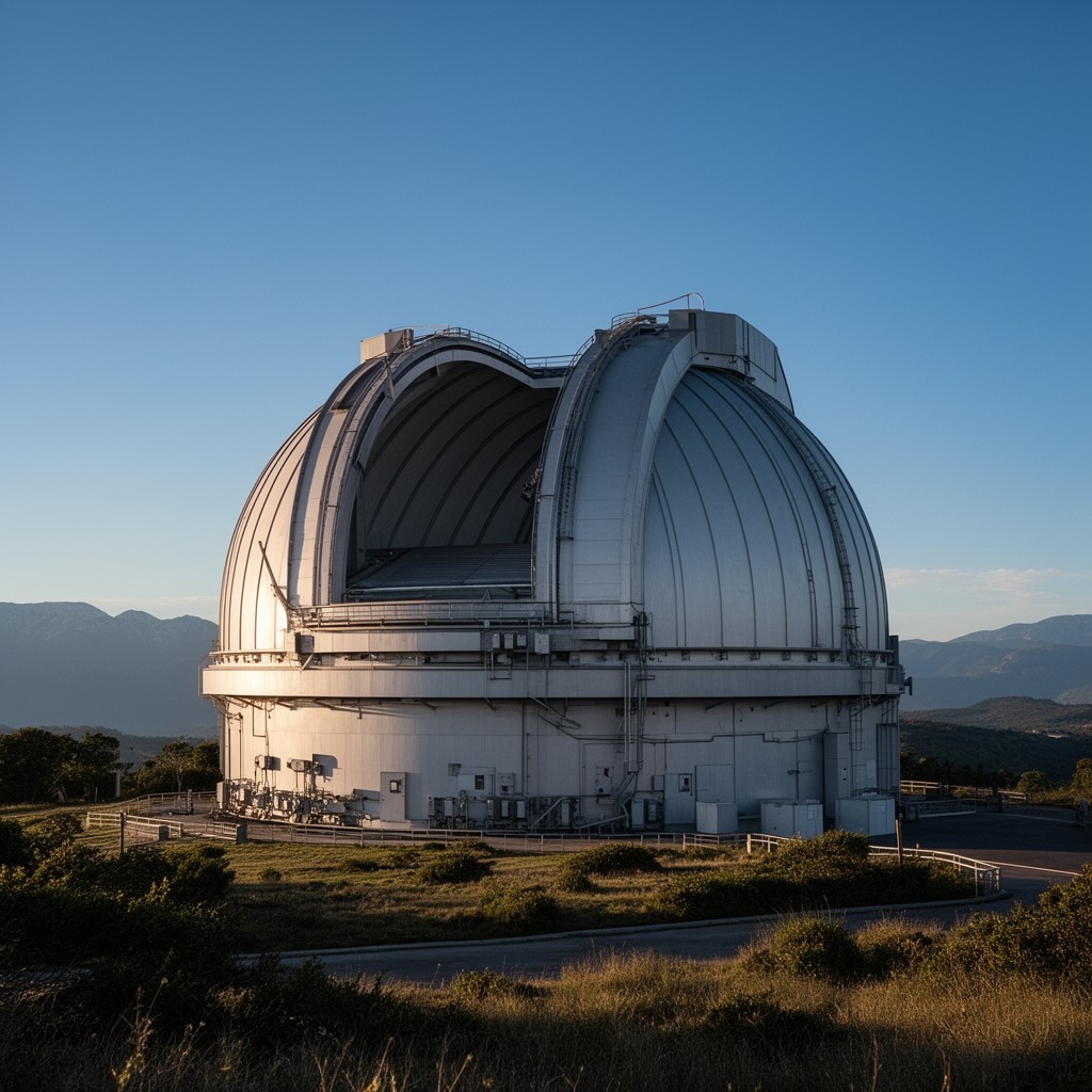 AI-generated illustration of Baade Telescope