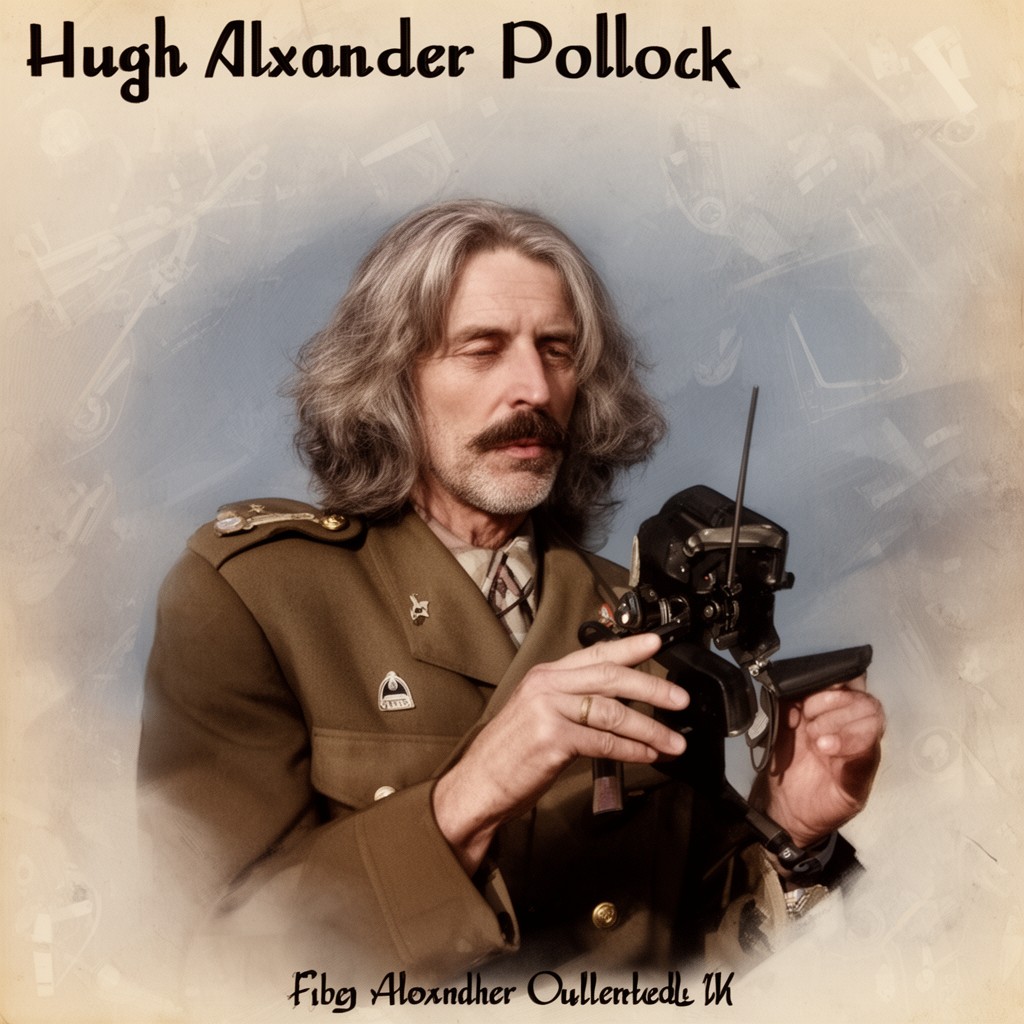 AI-generated illustration of Hugh Alexander Pollock