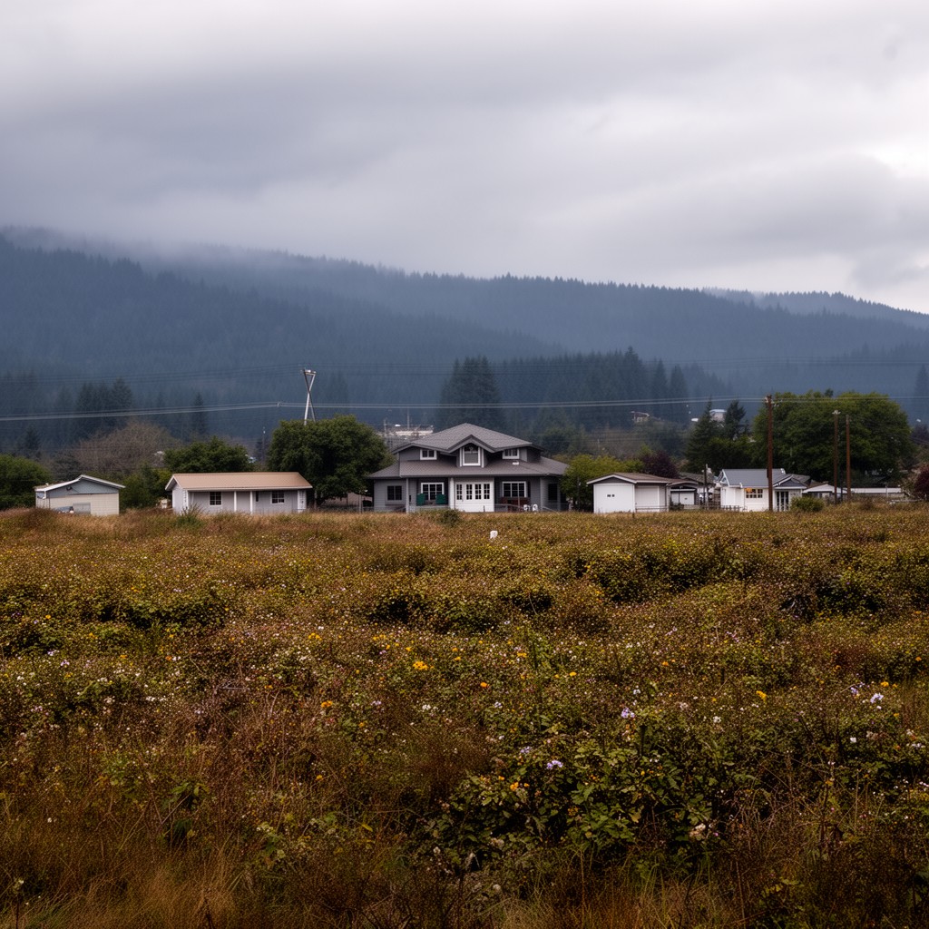 AI-generated illustration of Blodgett, Oregon