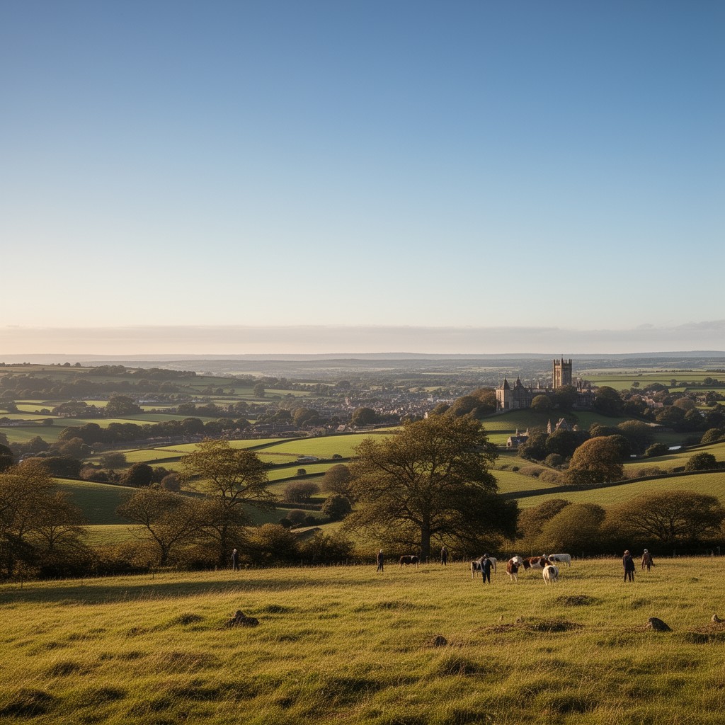 AI-generated illustration of Herefordshire