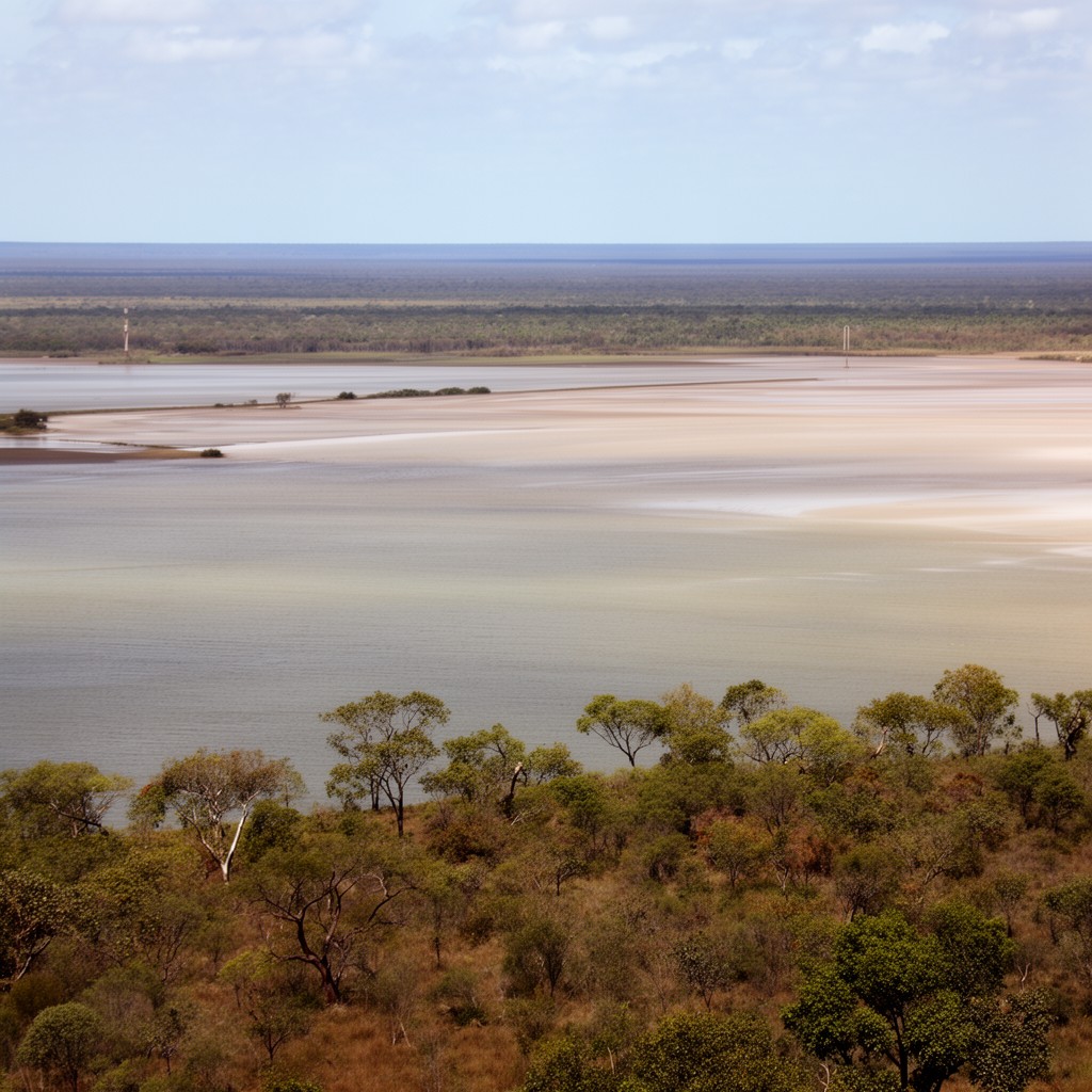 AI-generated illustration of Gulf of Carpentaria