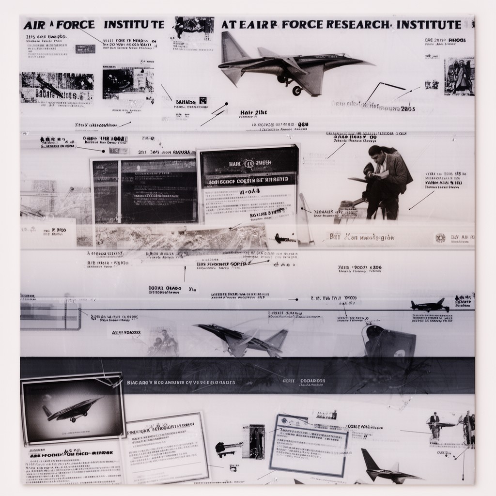 AI-generated illustration of Air Force Research Institute