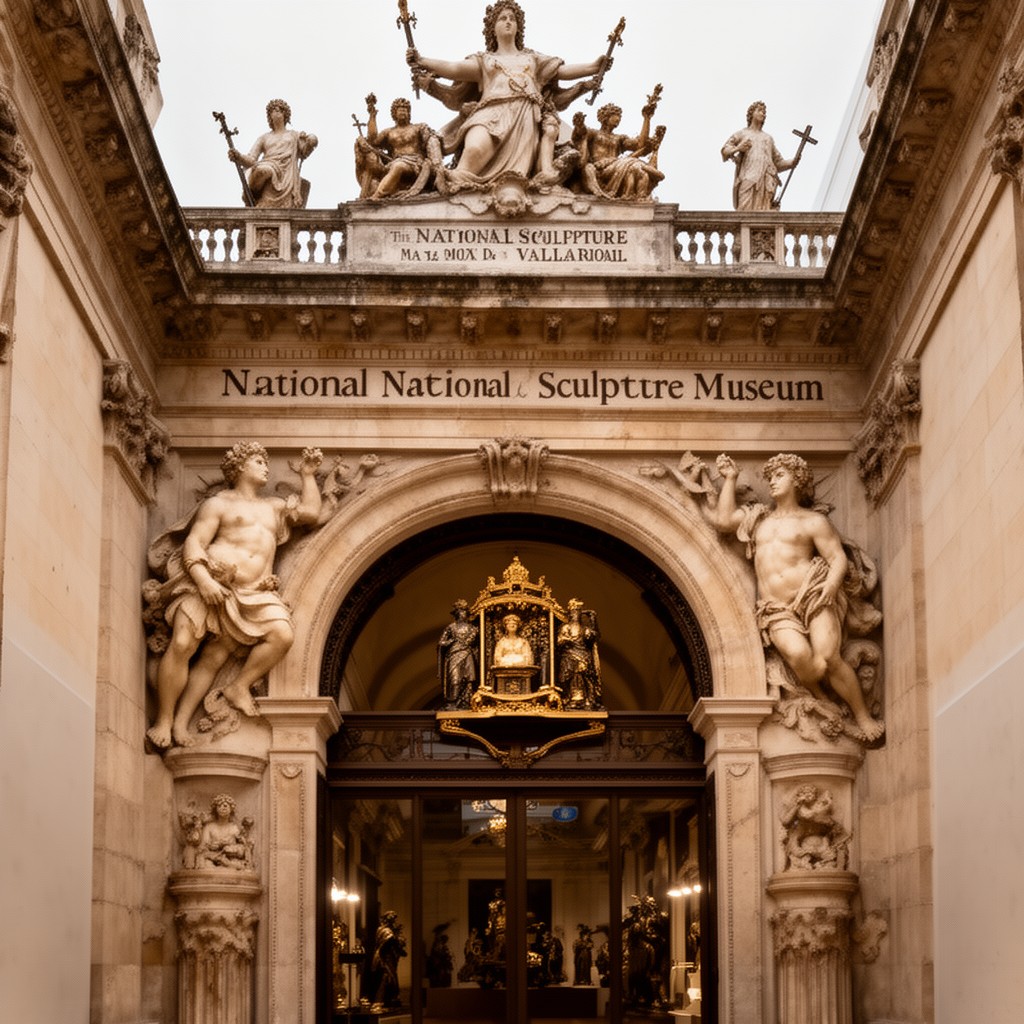 AI-generated illustration of National Sculpture Museum