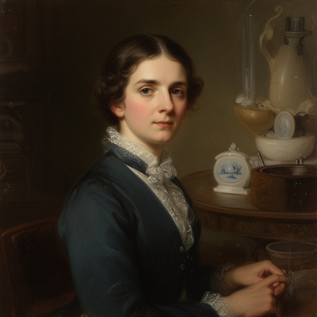 AI-generated illustration of Susannah Wedgwood