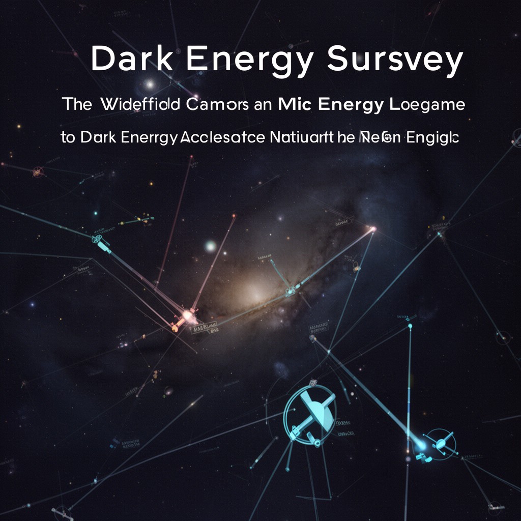 AI-generated illustration of Dark Energy Survey